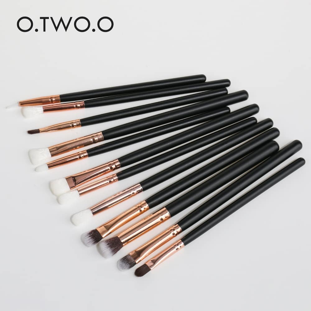OTWOO 12 Pics Eye Brushers Set