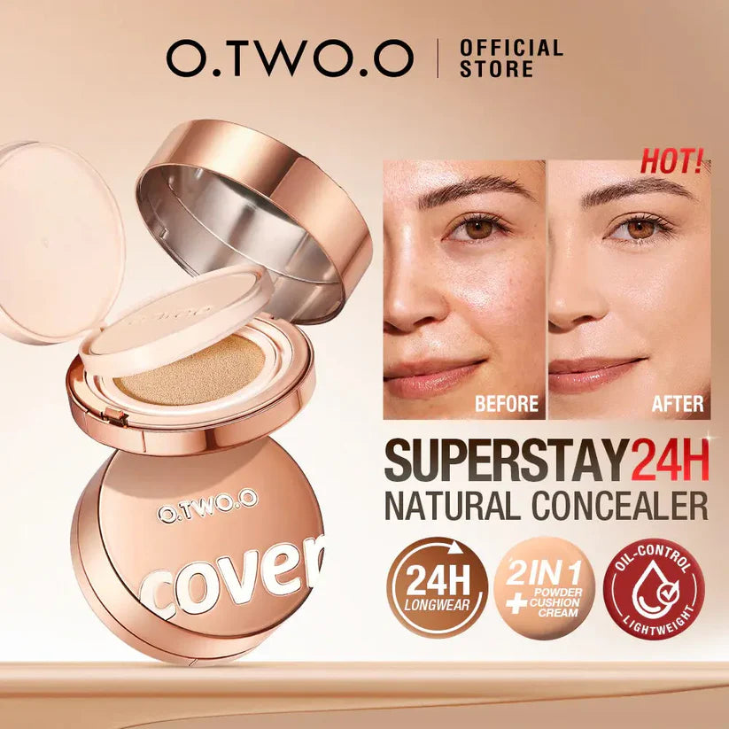 O.TWO.O 2in1 BB Cushion X Face Setting Powder