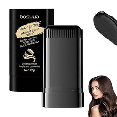 Bosuyo Ultimate Hair Dye Comb, 2in1 Portable Waterproof and Sweat-Proof Hair Dye Stick, Bosuyo HairDye Comb for Gray Hair, Instant Dying for Women & Men (Black)