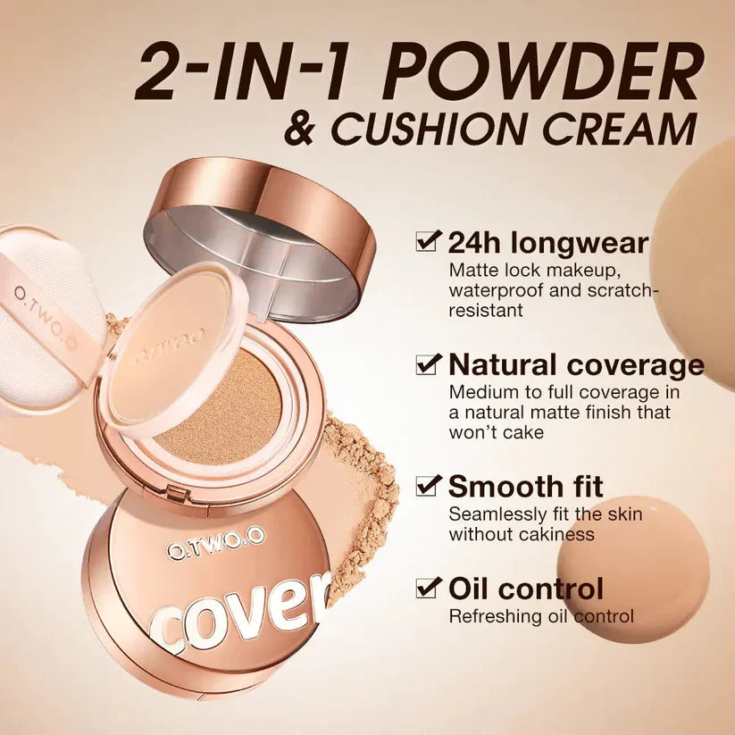 O.TWO.O 2in1 BB Cushion X Face Setting Powder