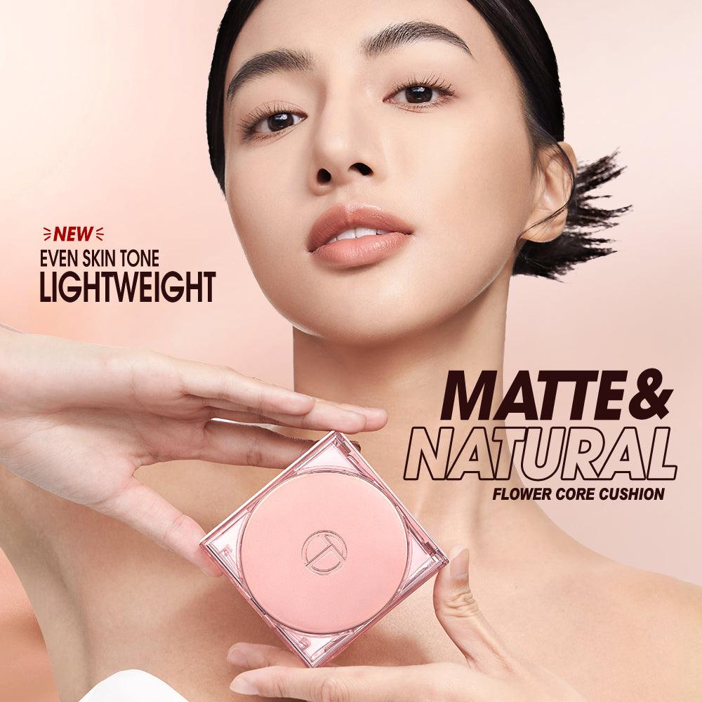 O.TWO.O Triple Cushion Cream Natural Oil-control Waterproof High Coverage Makeup Base - Otwoocosmetics
