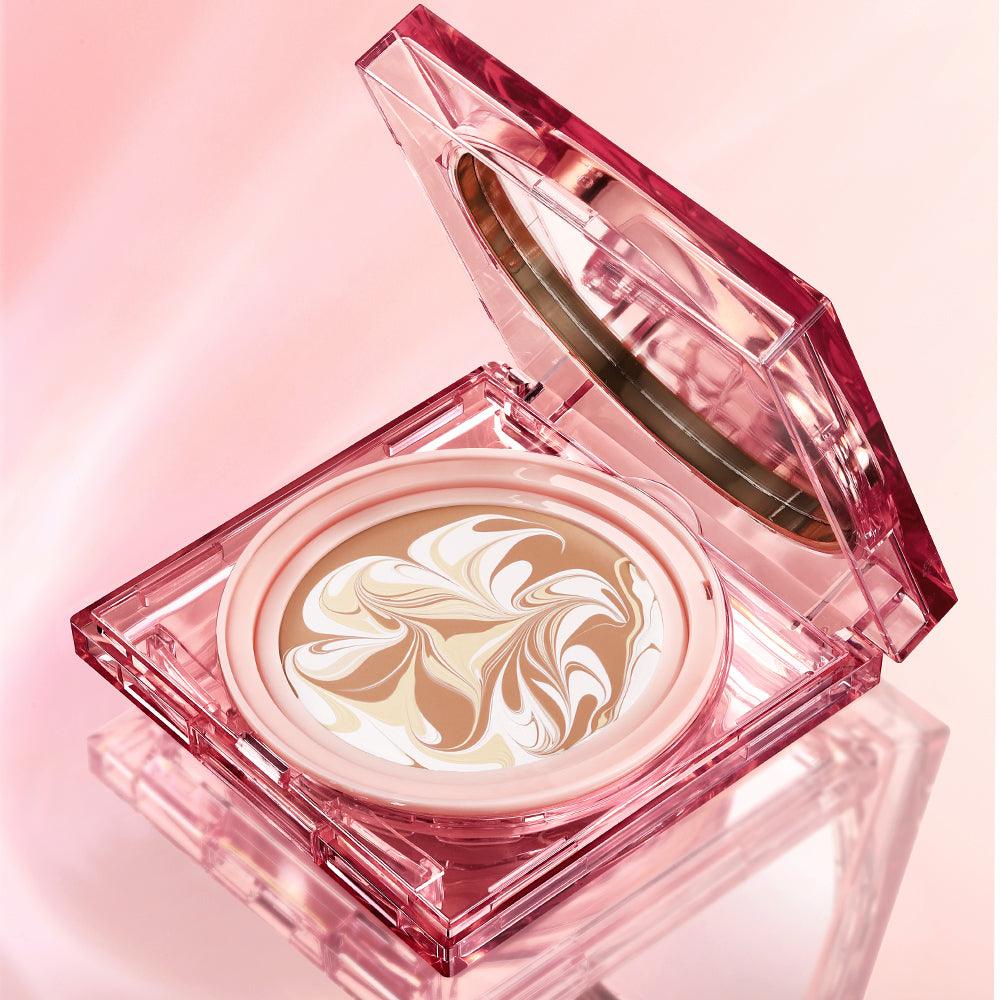 O.TWO.O Triple Cushion Cream Natural Oil-control Waterproof High Coverage Makeup Base - Otwoocosmetics