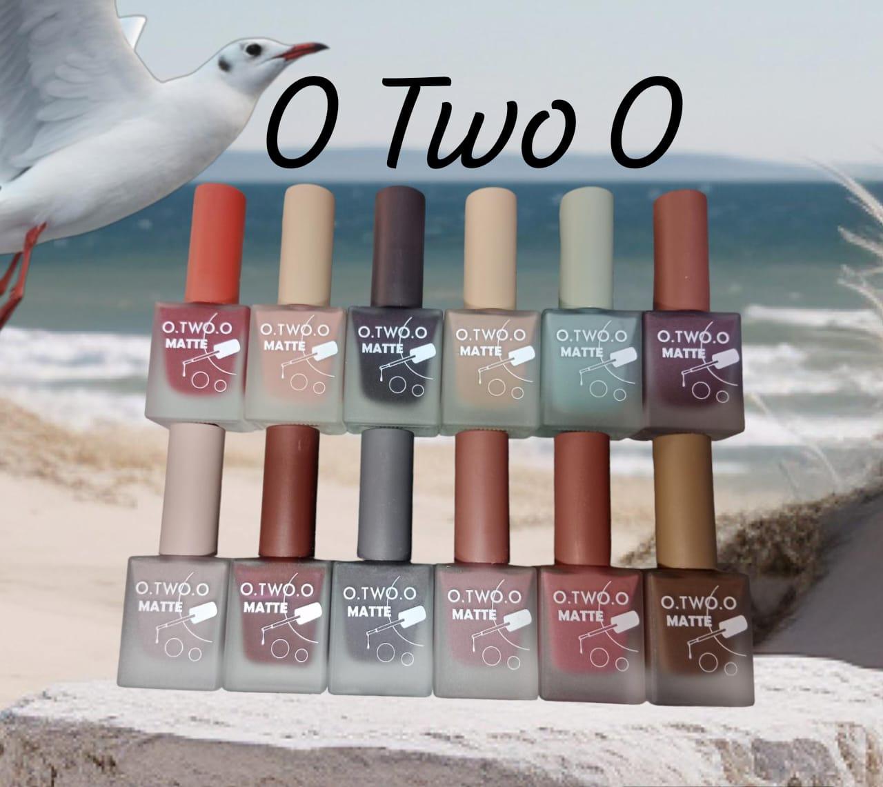 O.TWO.O Matte Nail Polish pack of 12 set - Otwoocosmetics