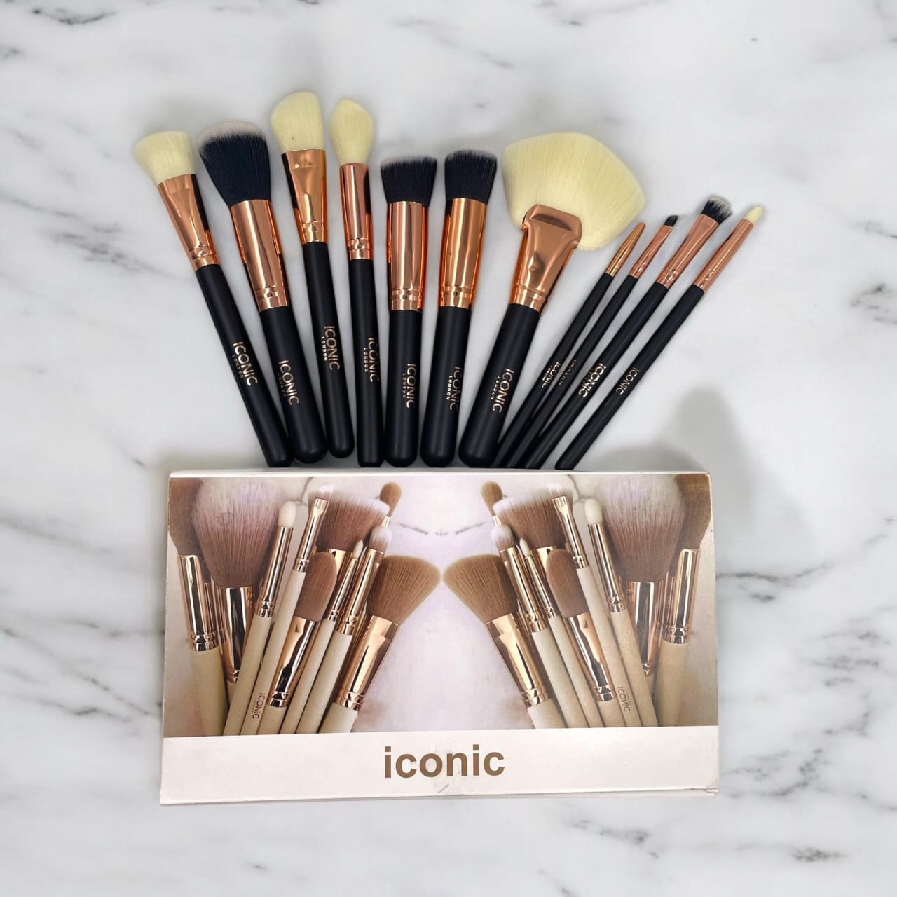 Iconic London 12 Pieces Makeup Brushes Set