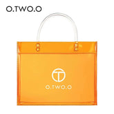 O.TWO.O TRANSPARENT PVC HANDBAG AND GIFT BAG - Otwoocosmetics