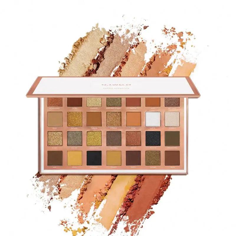 O.TWO.O 28 Colors Eyeshadow Palette - Otwoocosmetics