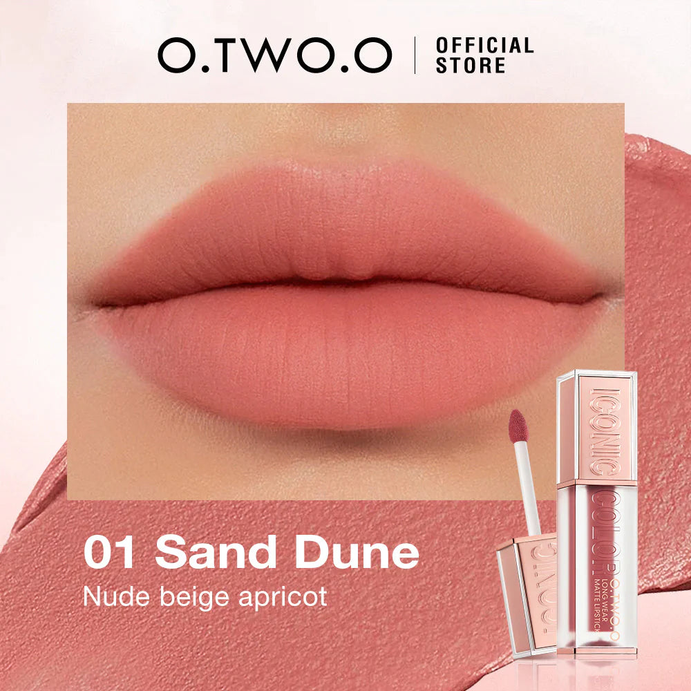 O.TWO.O Iconic Velvet Matte Lipstick