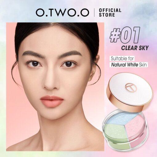 O.TWO.O 3-In-1 Oil Control Loose Powder - Otwoocosmetics