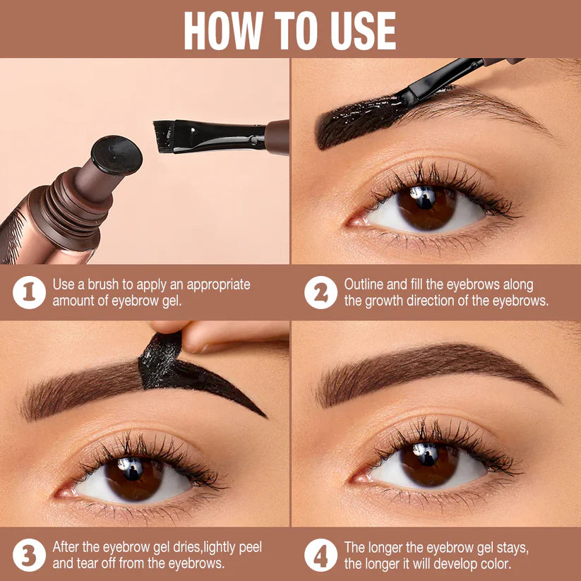 Semi Permanent Peel-Off Eyebrow Gel
