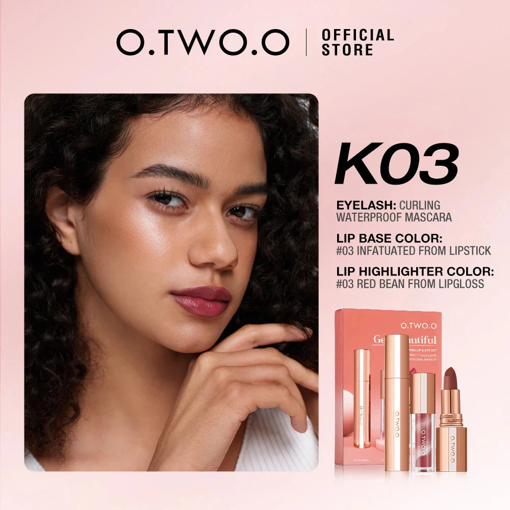 O.TWO.O Eye & Lip Makeup Set