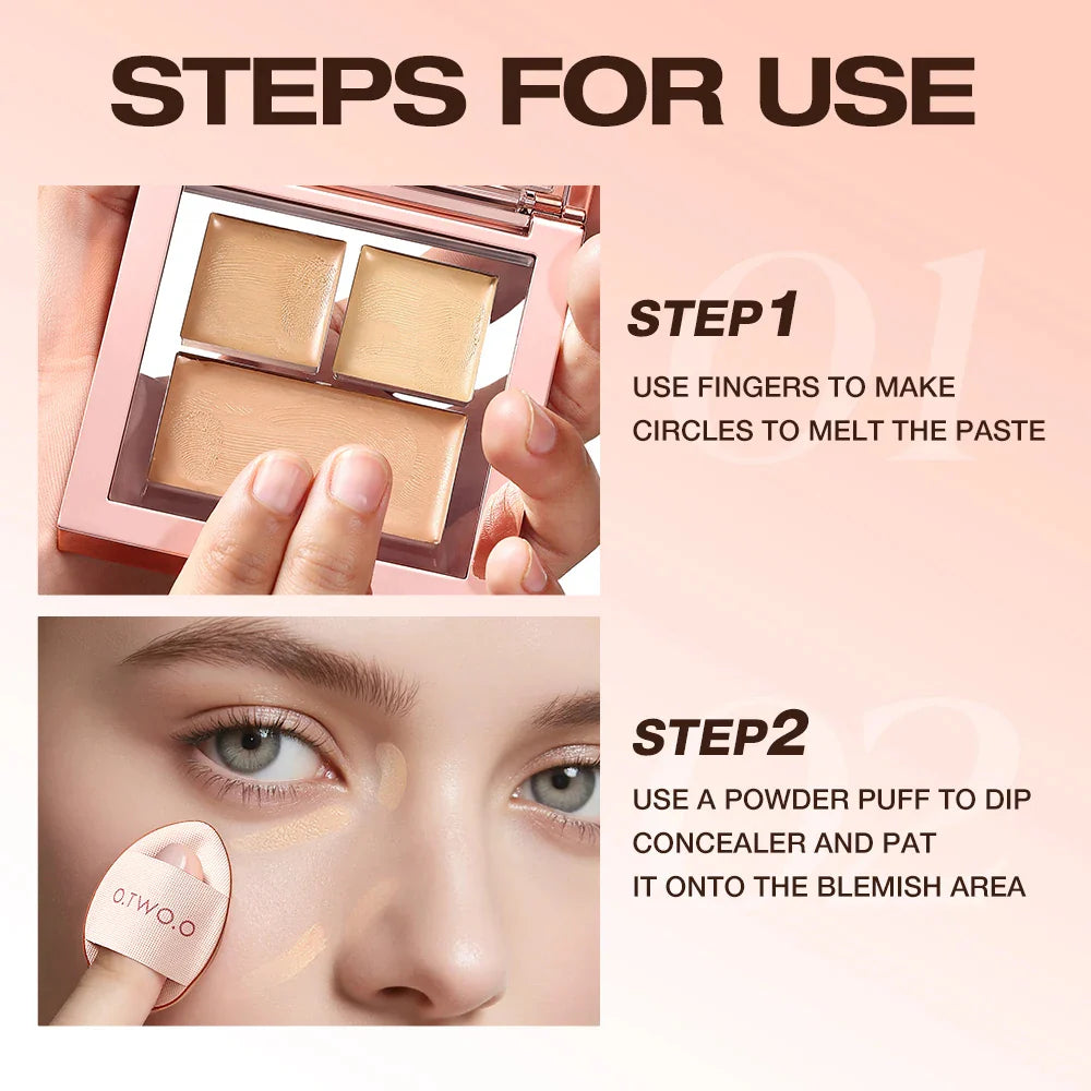 O.TWO.O Haute Creamy Concealer Pallete