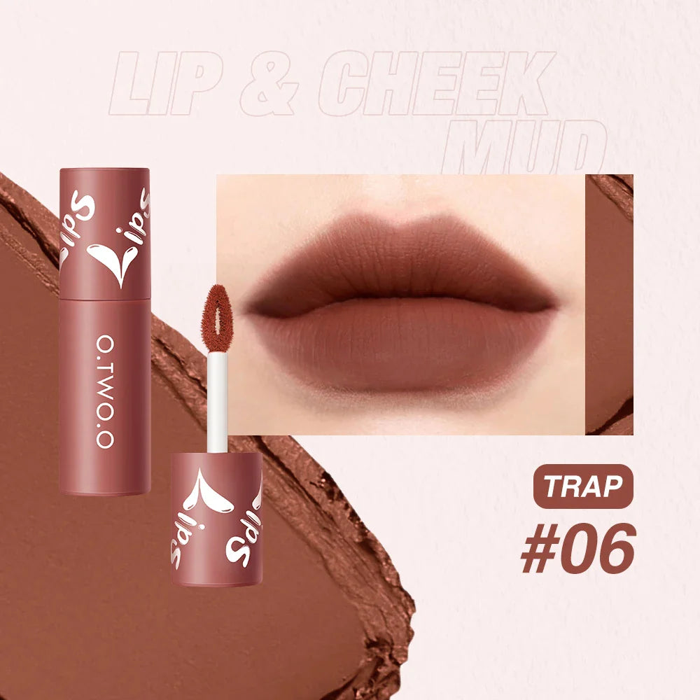 O.TWO.O Velvet Matte Kiss Lip & Cheek Mud