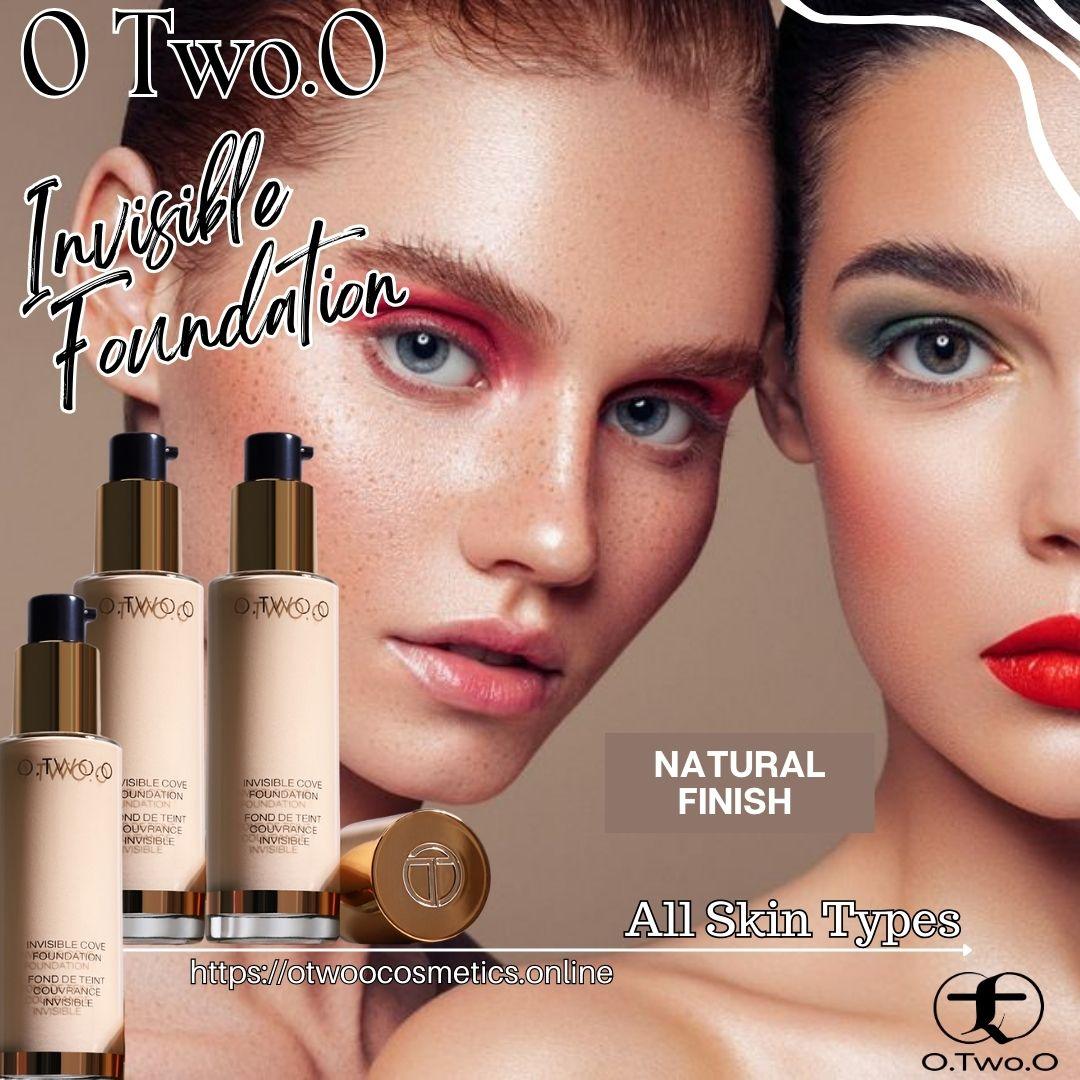 O.TWO.O Invisible Cover Foundation - Otwoocosmetics