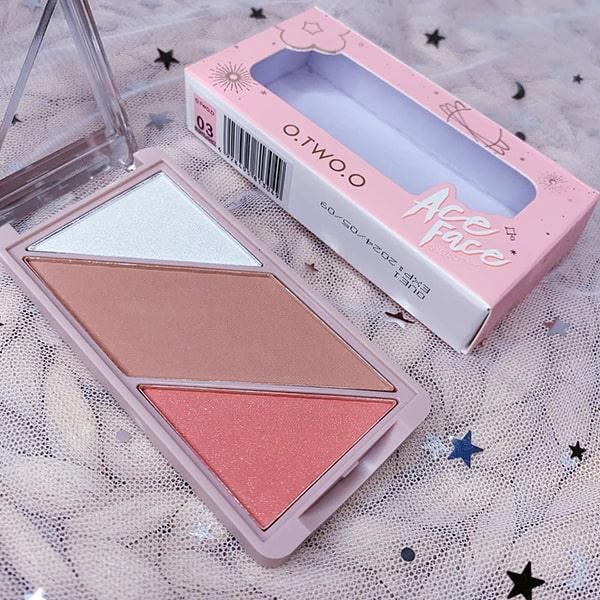 O.TWO.O 3 IN 1 Sweet Heart Girl Palette - Otwoocosmetics