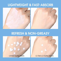 O.TWO.O Suncream Skin Care Sun Protection Lotion SPF 50 - Otwoocosmetics