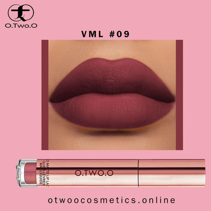 O.TWO.O Lipgloss 12 Colors - Otwoocosmetics