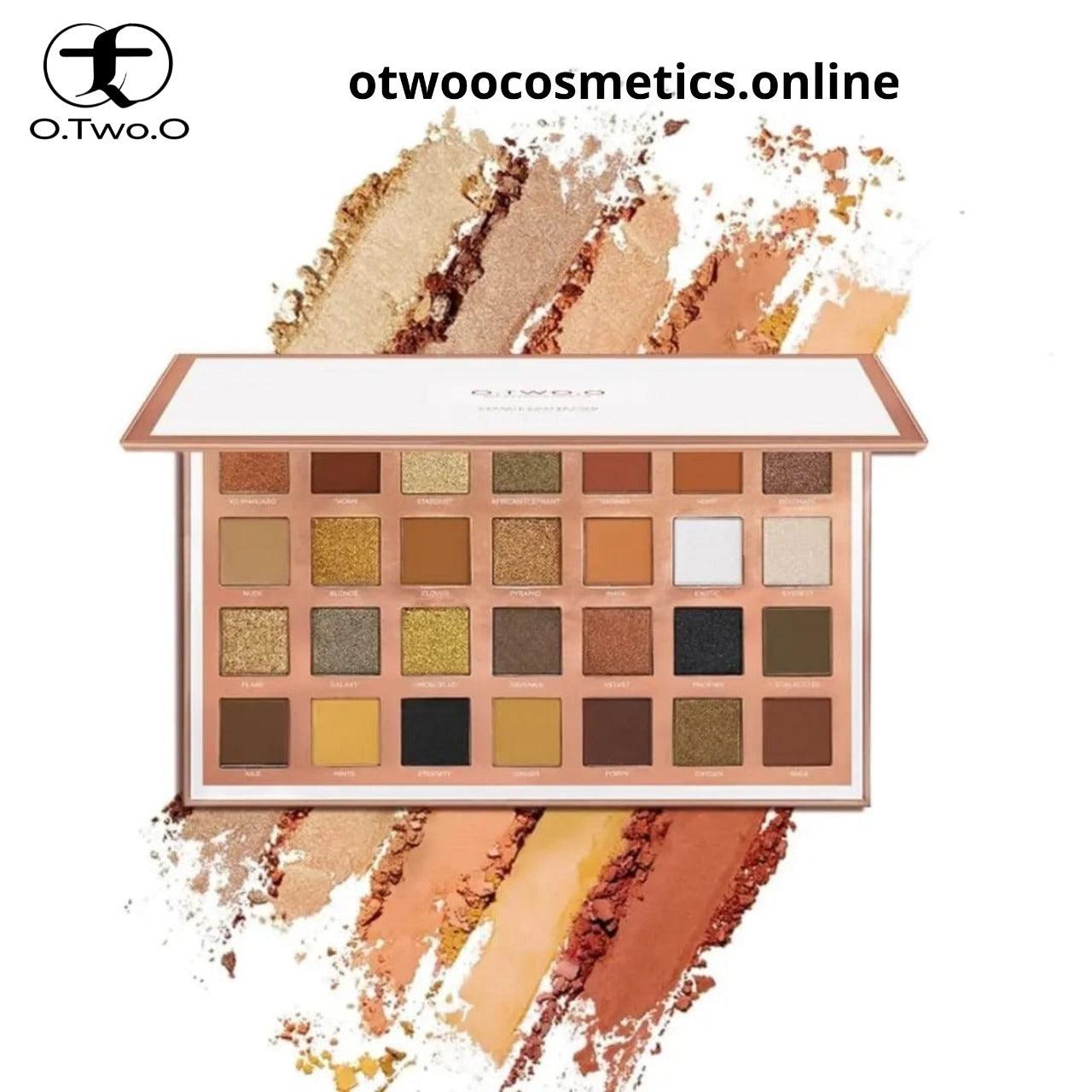 O.TWO.O 28 Colors Eyeshadow Palette - Otwoocosmetics