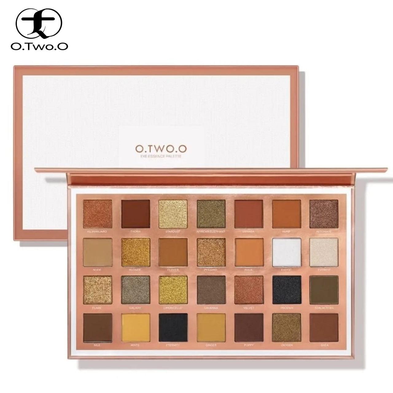 O.TWO.O 28 Colors Eyeshadow Palette - Otwoocosmetics