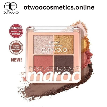 O.TWO.O 4pcs Eyeshadow Palette - Otwoocosmetics