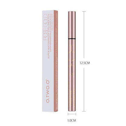 O.TWO.O Rose Gold Waterproof New Liquid Eyeliner - Otwoocosmetics