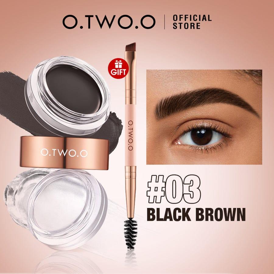 O.TWO.O Eyebrow Cream& Fluff Shaping Brow Wax Waterproof Long Lasting - Otwoocosmetics