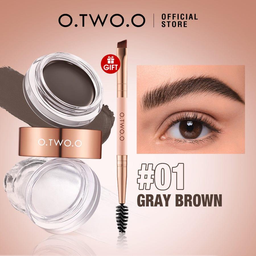 O.TWO.O Eyebrow Cream& Fluff Shaping Brow Wax Waterproof Long Lasting - Otwoocosmetics