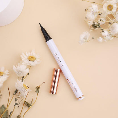 O.TWO.O Eyeliner Liquid Pen Black Waterproof 24 Hours Long Lasting Not Smudge One Stroke Molding Quick Dry Eye Makeup - Otwoocosmetics