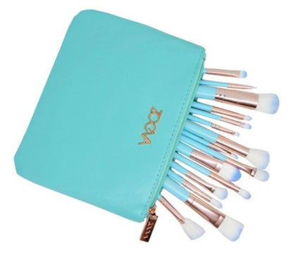 Zoeva 15 Pcs Brushes Set Brown