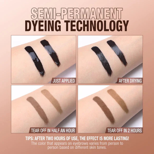 Semi Permanent Peel-Off Eyebrow Gel