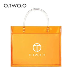 O.TWO.O TRANSPARENT PVC HANDBAG AND GIFT BAG - Otwoocosmetics