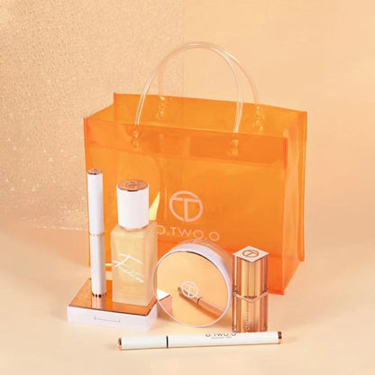 O.TWO.O TRANSPARENT PVC HANDBAG AND GIFT BAG - Otwoocosmetics