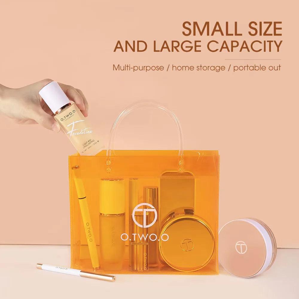 O.TWO.O TRANSPARENT PVC HANDBAG AND GIFT BAG - Otwoocosmetics