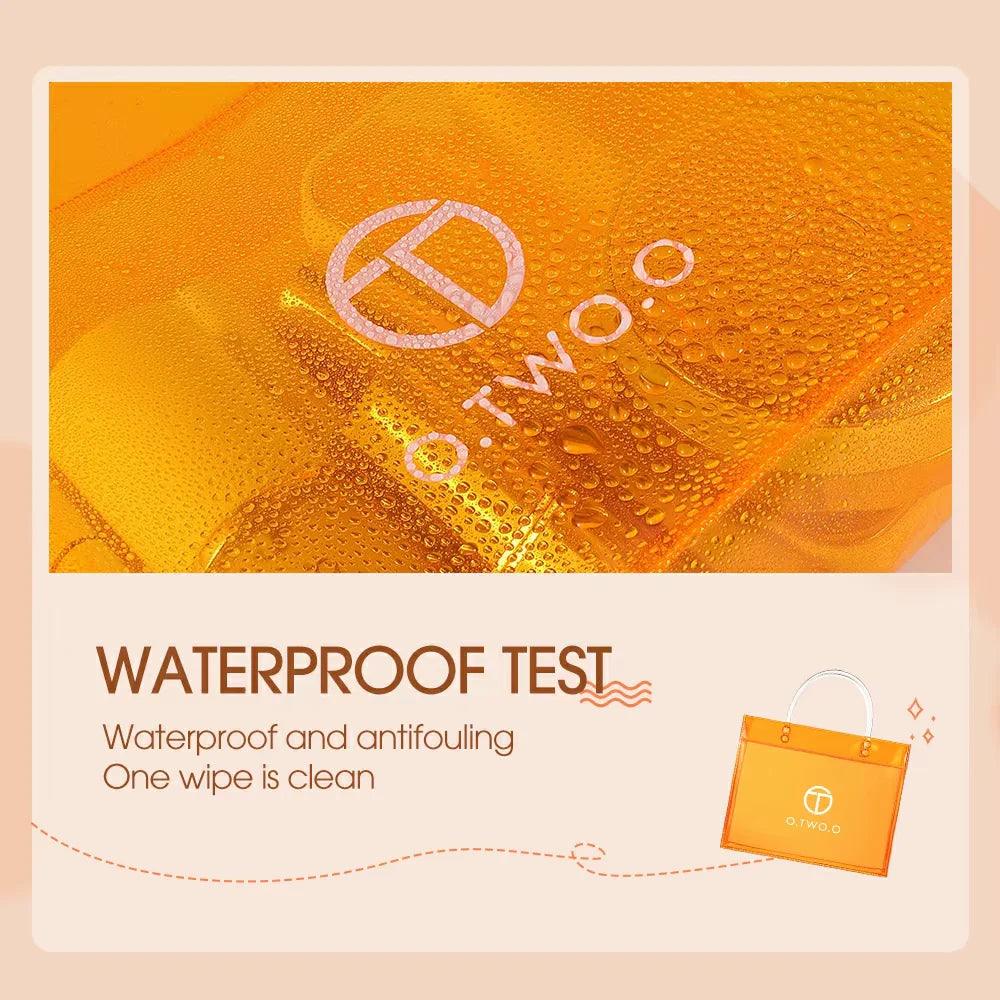 O.TWO.O TRANSPARENT PVC HANDBAG AND GIFT BAG - Otwoocosmetics