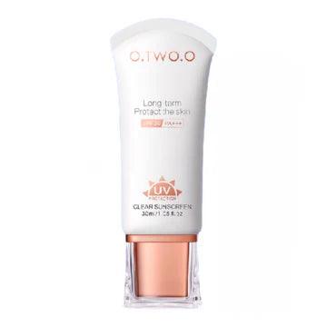 O.TWO.O Sunscreen SPF30 PA++++ Refreshing Oil-Free Formula UV Sun Protection For Face Brightening Sunblock 30ML - Otwoocosmetics