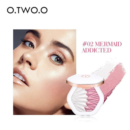 O.TWO. O Makeup 2 in 1 Highlighter Palette - Otwoocosmetics