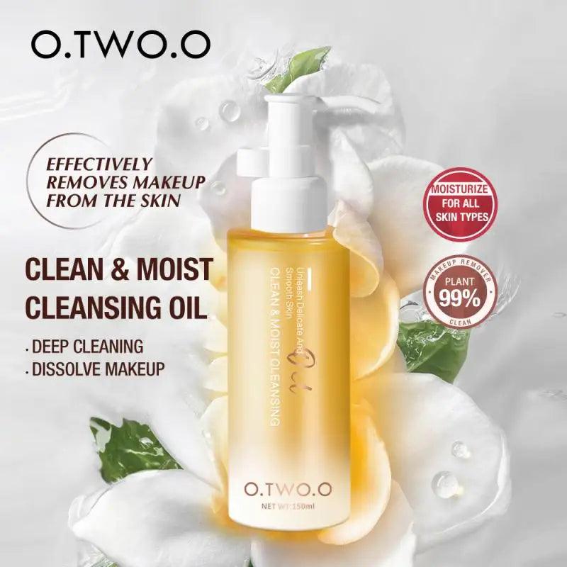 O.TWO.O Liquid Face Cleansing Makeup Remover - Otwoocosmetics