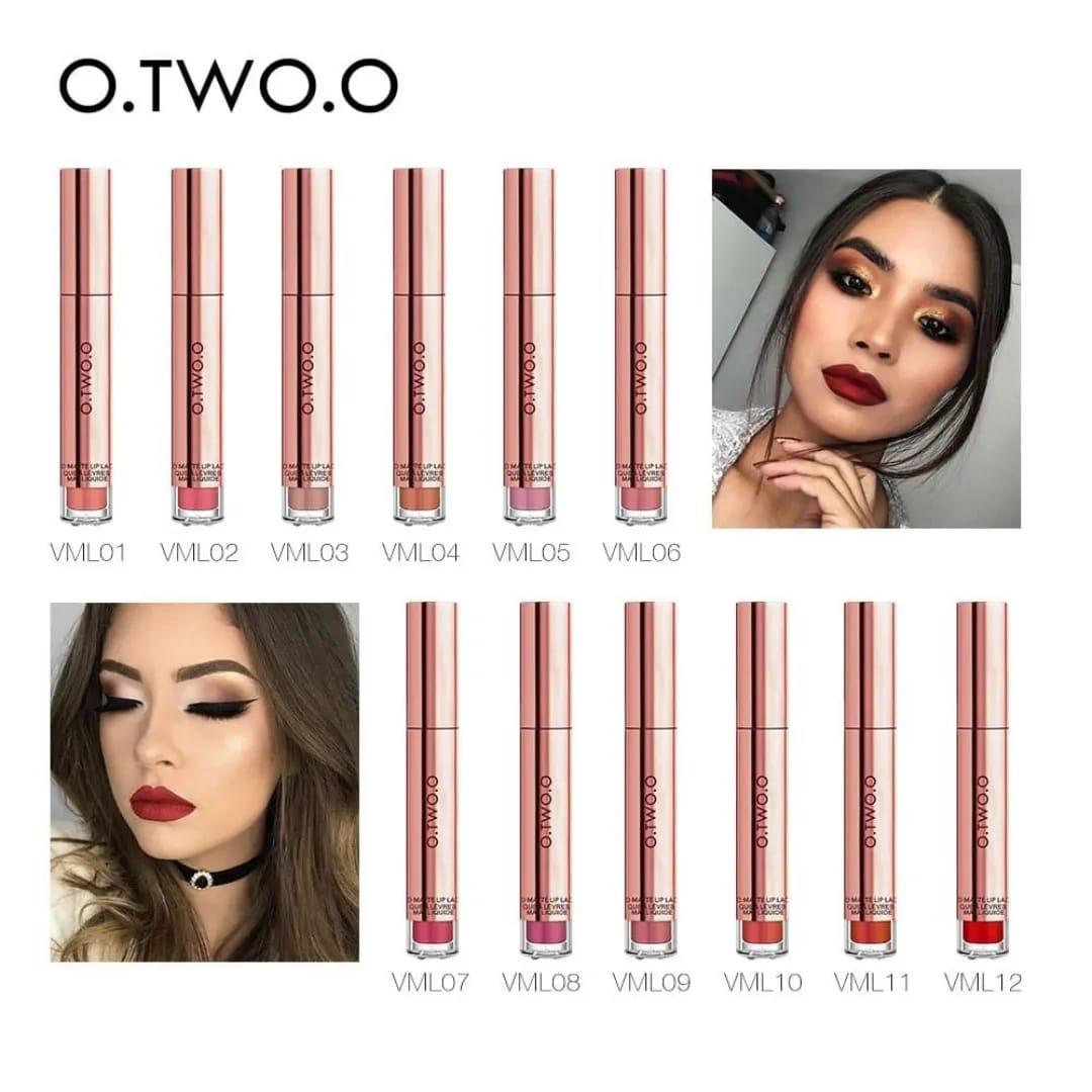 O.TWO.O Lipgloss 12 Colors - Otwoocosmetics