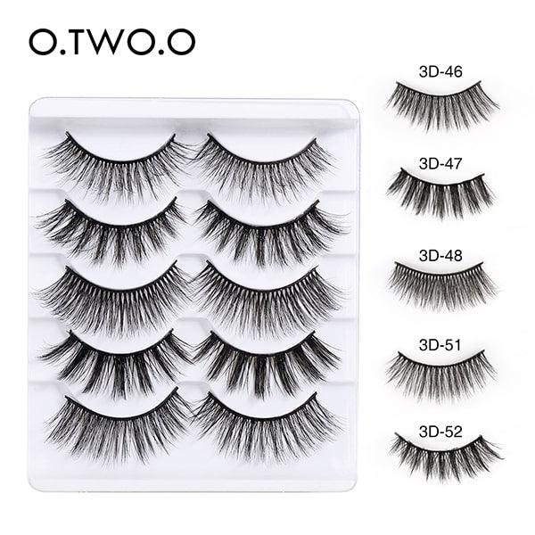 O.TWO.O 3D Mink Eyelashes - Otwoocosmetics