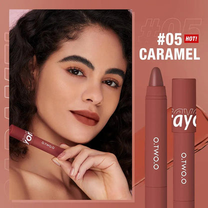 O.TWO.O Matte Crayon Lipstick Pen - Otwoocosmetics