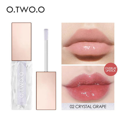 O.TWO.O CLEAR CRYSTAL BERRY LIPGLOSS - Otwoocosmetics