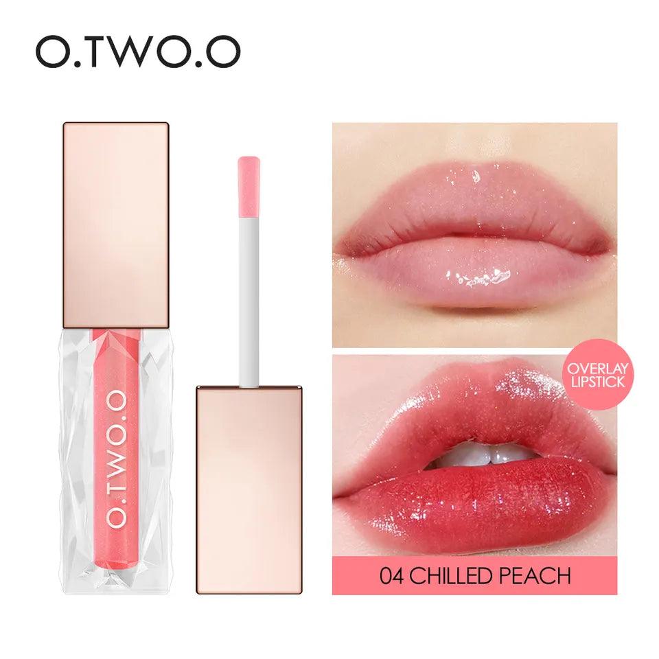 O.TWO.O CLEAR CRYSTAL BERRY LIPGLOSS - Otwoocosmetics