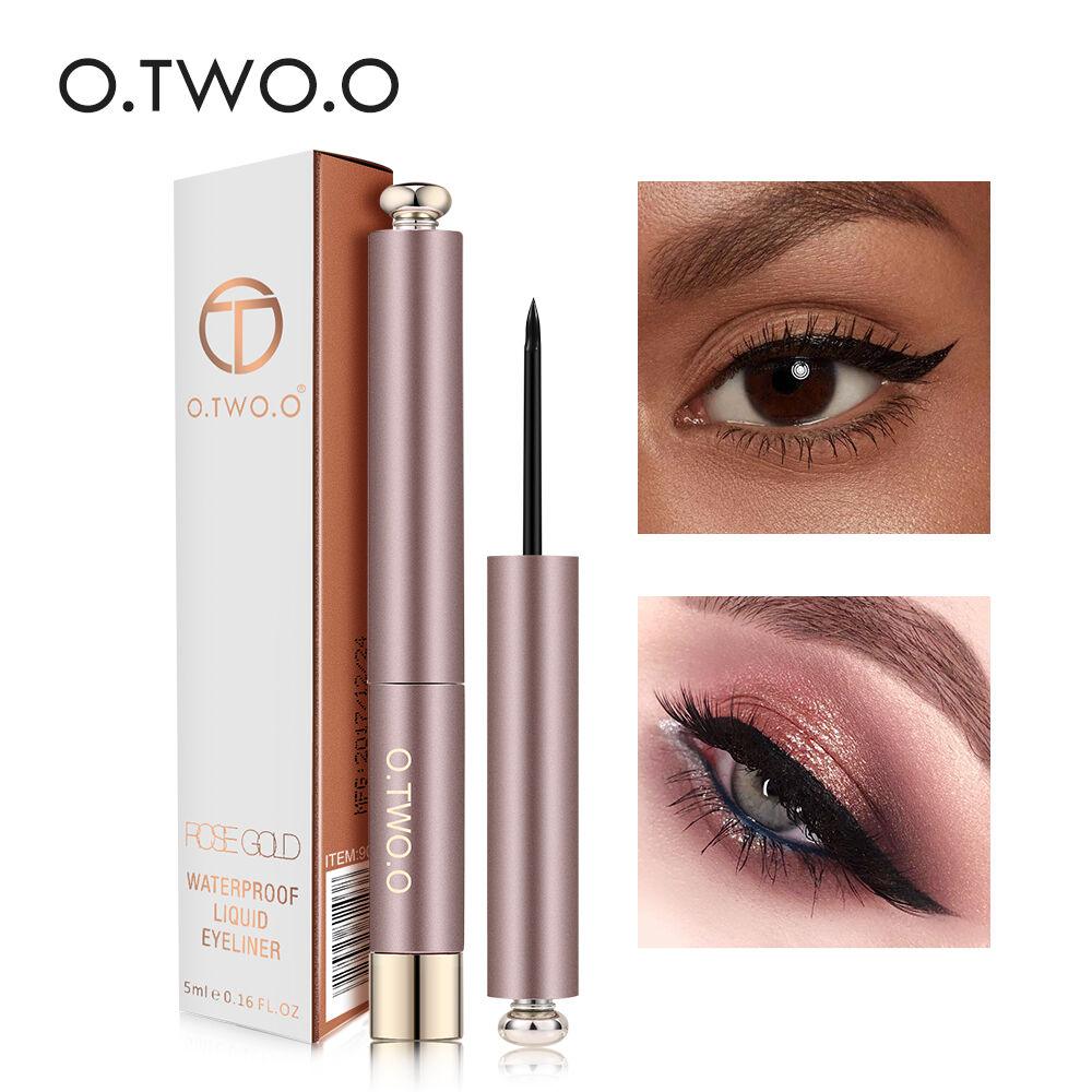 O.TWO.O Rose Gold Waterproof Liquid Eyeliner - Otwoocosmetics