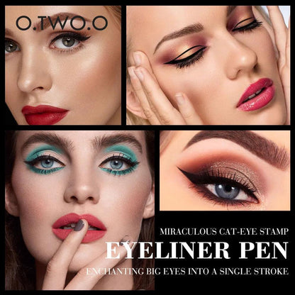 O.TWO.O Cat-Eye Stamp Eyeliner - Otwoocosmetics