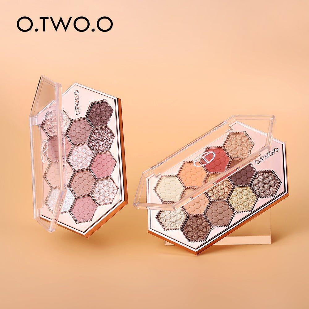 O.TWO.O Honeycomb Diamond Eye Shadow Palette - Otwoocosmetics