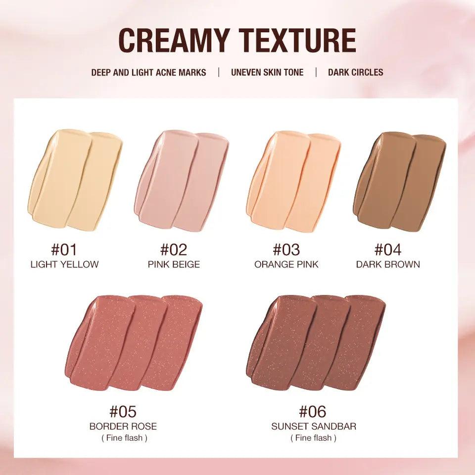 O.TWO.O concealer palette 6 IN 1 - Otwoocosmetics