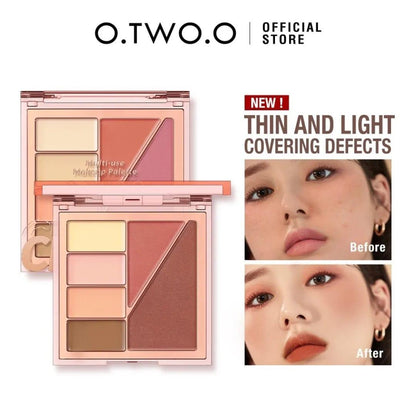 O.TWO.O concealer palette 6 IN 1 - Otwoocosmetics
