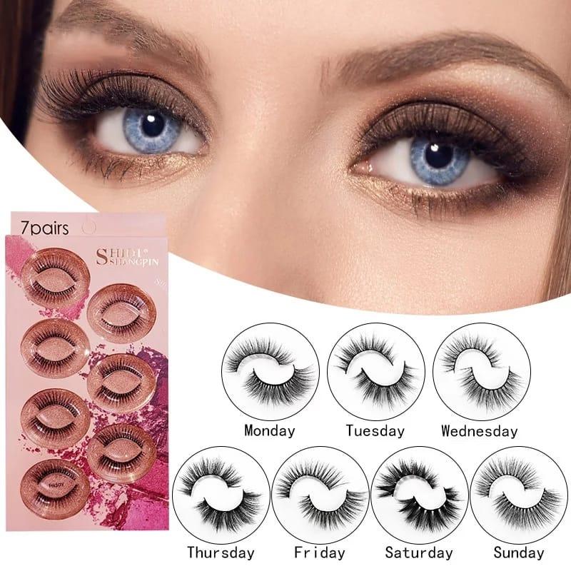 Sunday monday eyelashes pack - Otwoocosmetics