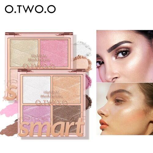 O.TWO.O Highlighter Blush Palette - Otwoocosmetics